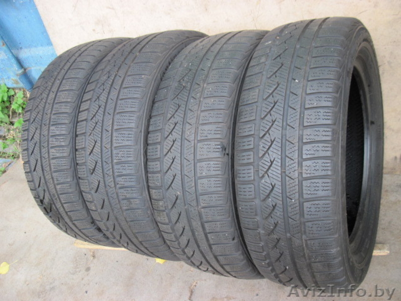Шины зимние б/у 205/55/16 91H Continental ContiWinterContact TS 810   - Изображение #1, Объявление #952649