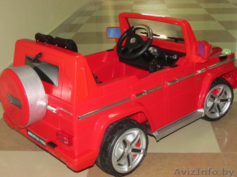 Детский электромобиль MERCEDES SUV G55 внедорожник. Модель 2013 года - Изображение #7, Объявление #962183