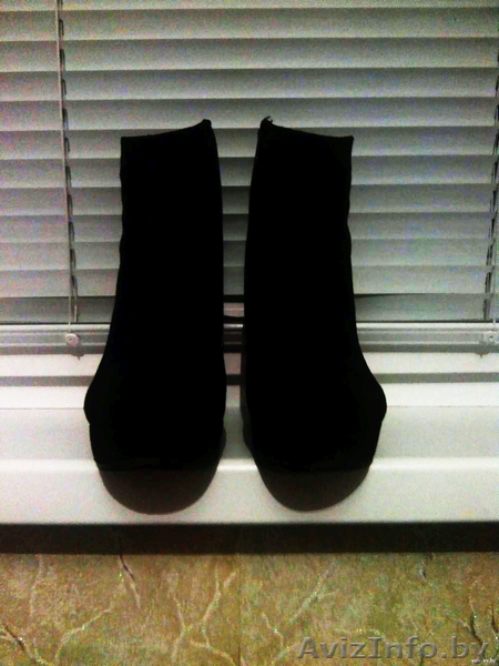 БОТИЛЬОНЫ ЧЁРНЫЕ ЗАМШЕВЫЕ - Изображение #5, Объявление #976841