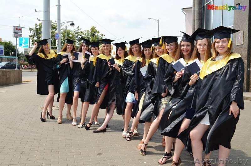 Прокат и продажа мантий и конфедераток магистров и специалистов в Беларуси - Изображение #4, Объявление #980103