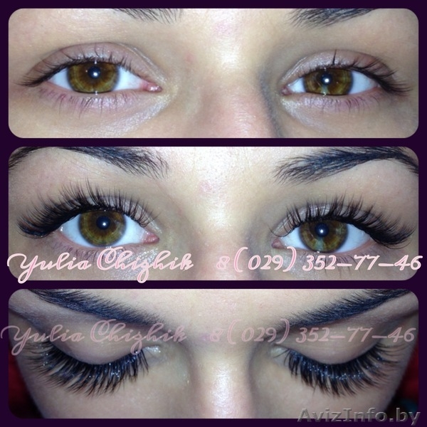 Наращивание ресниц. Любой эффект, объем, декорирование. Минск. Юлия Чи - Изображение #9, Объявление #185142