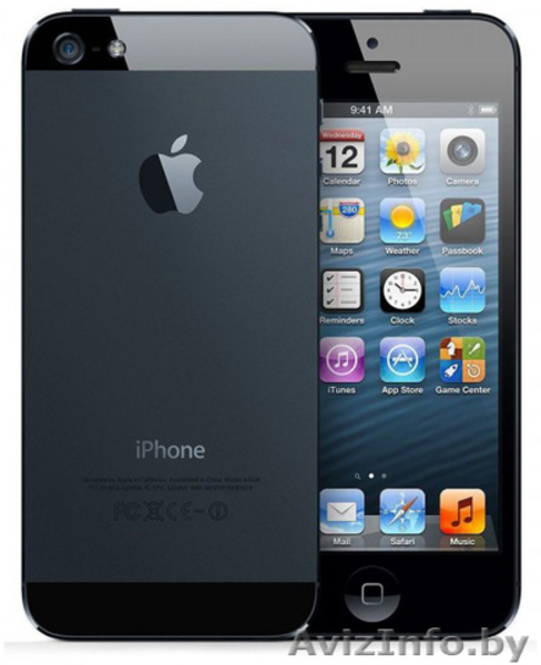 IPhone 5 MTK 6515 Black, White, Android, (Лучшая копия!) купить в Минске. - Изображение #1, Объявление #978622