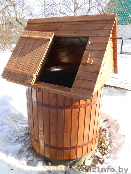 Домик на колодец с декоративным оформлением колодезного кольца - Изображение #2, Объявление #995479