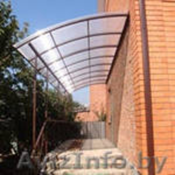 Установка козырьков на балкон, над дверями на разных высотах. - Изображение #9, Объявление #997552