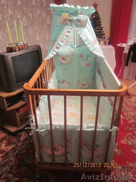 Детская кроватка, с двумя положениями - Изображение #3, Объявление #1013492