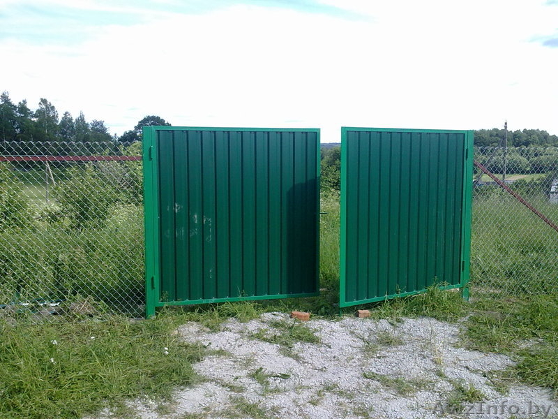 Ворота,калитки.столбы.Забор из сетки-рабица,профнастила.Установка. - Изображение #7, Объявление #1022048