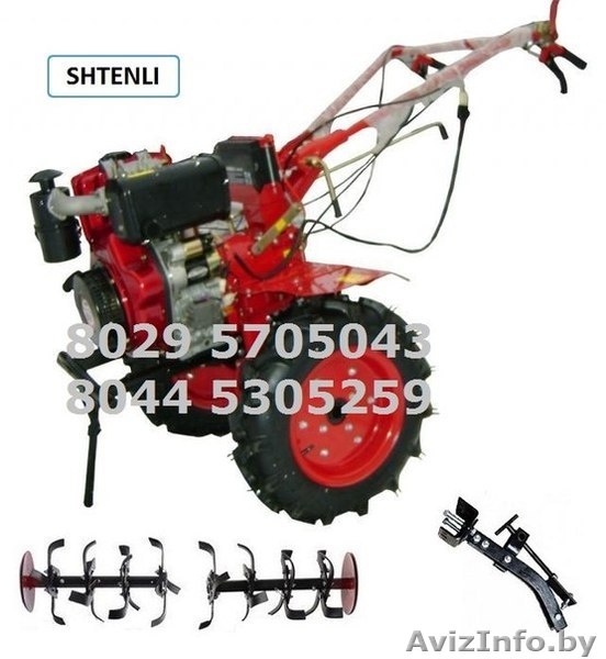 МОТОБЛОК, КУЛЬТИВАТОР SHTENLI 1100XXLExclusive 13H.P. - Изображение #1, Объявление #1019183