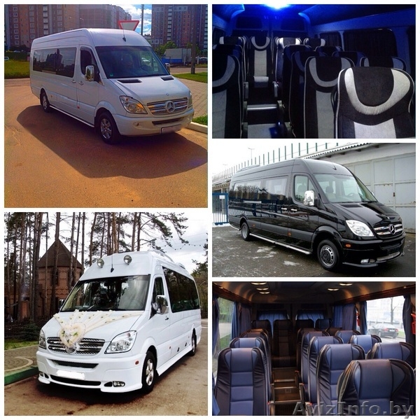 Аренда , прокат микроавтобусов от 8 до 21 места . На вашу свадьбу , трансфер ,  - Изображение #3, Объявление #1021057