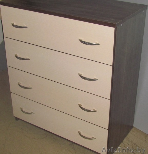 комод, 4 шуфлядки на роликовых направляющих в отличном состоянии,  - Изображение #3, Объявление #1018005
