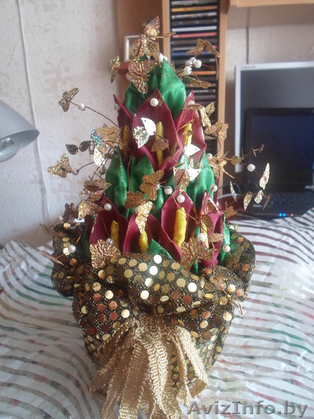 шикарные букеты из ткани своими руками - Изображение #4, Объявление #1029013