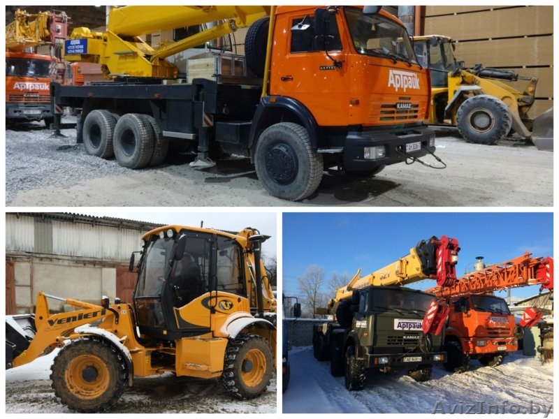 Аренда спецтехники. Автокрана,автовышки,экскаватора,погрузчика - Изображение #2, Объявление #1044742