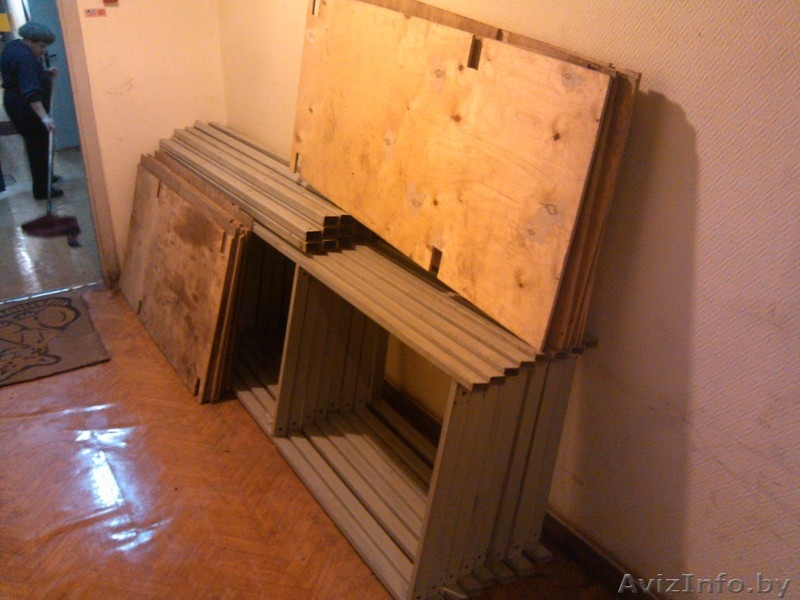 Складские стеллажи 2шт. размеры: 3000х2000х700 - Изображение #4, Объявление #1041670