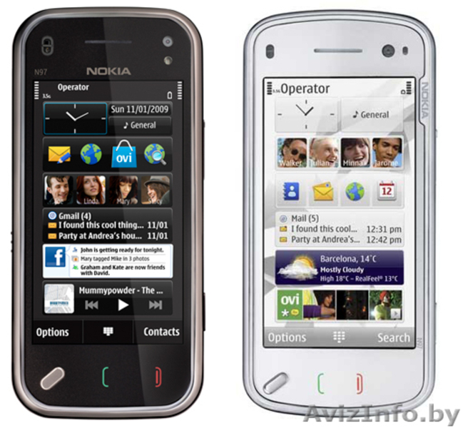 Продается Nokia N97 2sim(2сим), слайдер, Opera, FM, MP3,NEW. - Изображение #1, Объявление #1035350