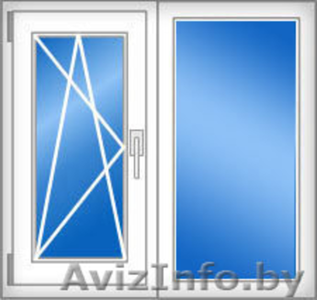 Окно ПВХ профиль REHAU, Salamander, BrusBox, WDS, KBE - Изображение #2, Объявление #1044446