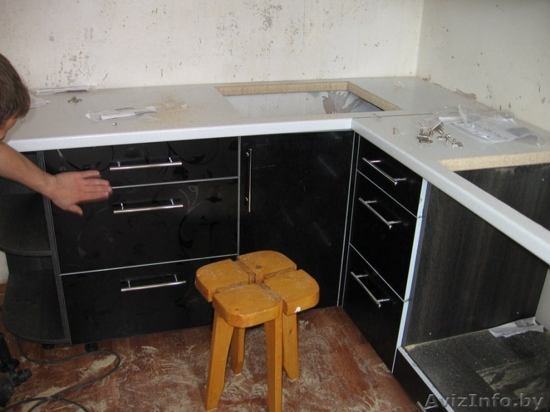 Мебель - сборка,навеска шкафчиков,врезка мойки,плиты. - Изображение #4, Объявление #1037731