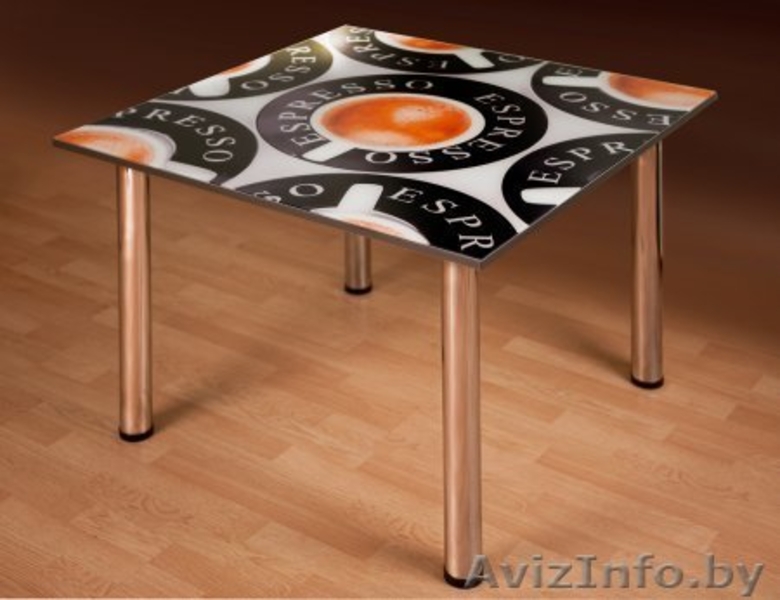 Стол стеклянный обеденный с фотопечатью. Доставка по РБ - Изображение #6, Объявление #1051702