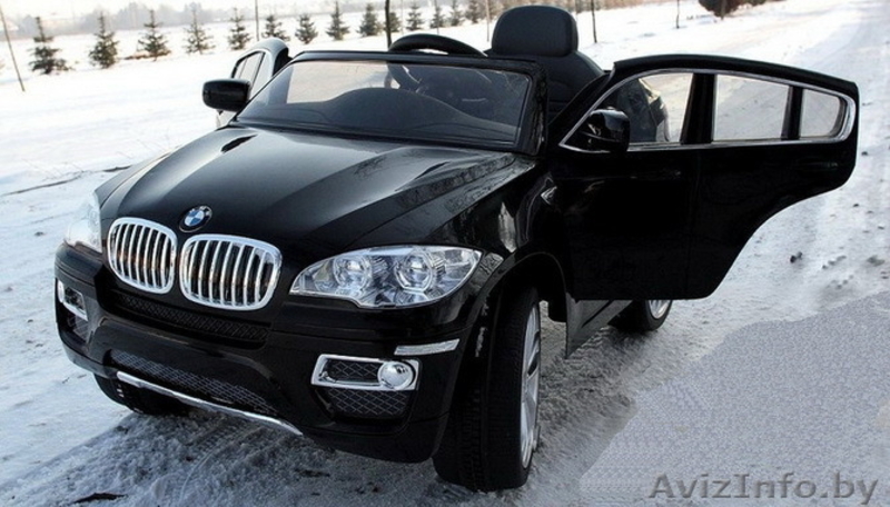 Детский электромобиль BMW Х6 точная копия. Оригинальная модель лицензионная 2014 - Изображение #5, Объявление #1050248