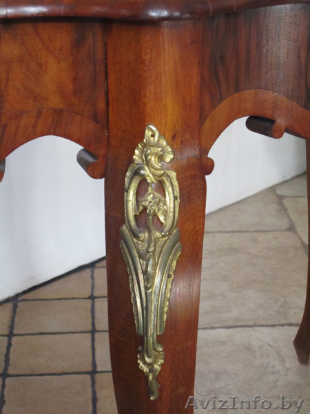 Стол ореховый с бронзовыми накладками - Изображение #3, Объявление #1058470