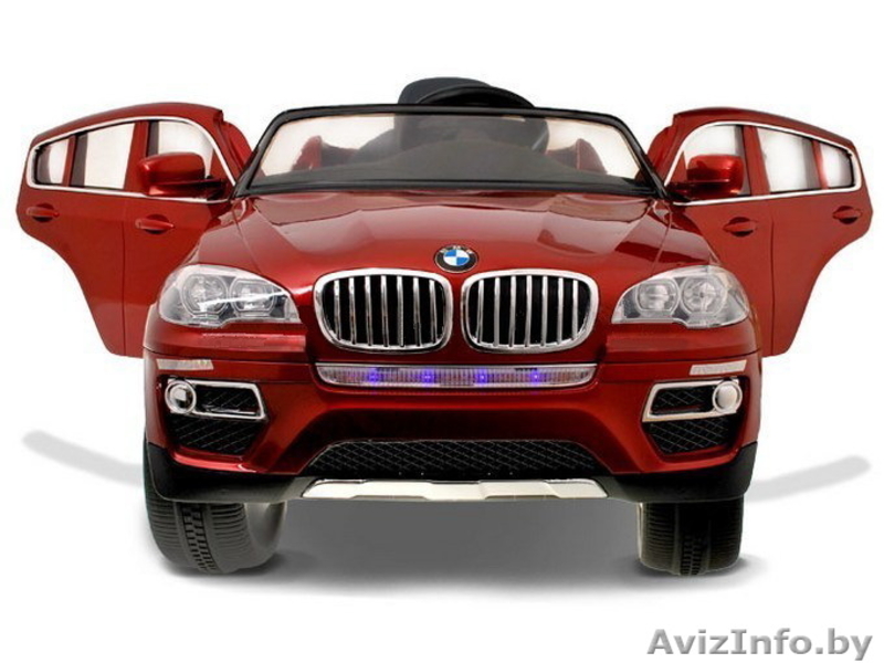 Детский электромобиль бмв x6 bmw x6 original бордо 2014 - Изображение #3, Объявление #1060174
