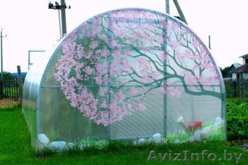 Теплицы "На зависть" из оцинкованной трубы 40х20. - Изображение #1, Объявление #1066374