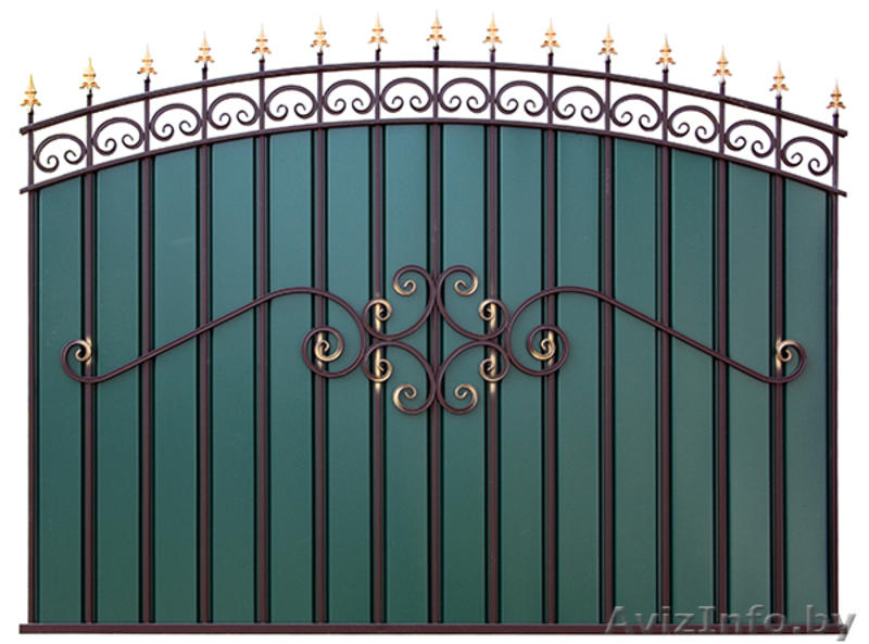 Кованые ворота, заборы, беседки, ограждения, балконы. Лучшие цены! - Изображение #3, Объявление #1074244