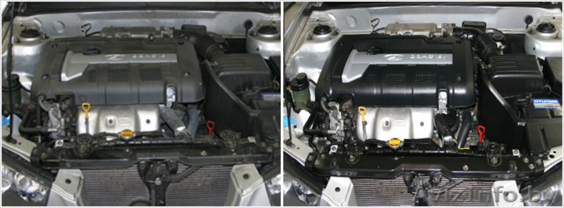 Химчистка салона, мойка двигателя и дисков, полировка кузова и фар. - Изображение #8, Объявление #953396