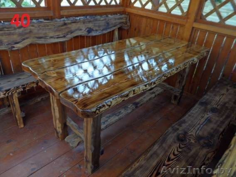 Столы, кухни, кровати, лестницы, скамейки, шкафы из массива по заказу - Изображение #5, Объявление #1086211