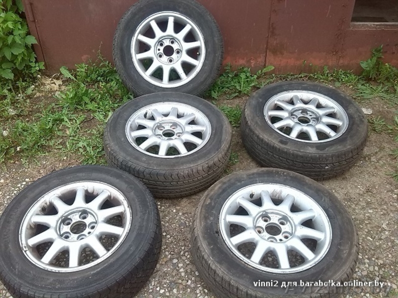 Литые диски для Volvo 740/940, б/у, в отличном состоянии - Изображение #2, Объявление #1097196