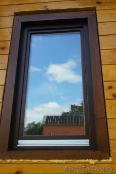 Деревянные окна (евроокна) из клееного бруса сосны, лиственницы, дуба. - Изображение #6, Объявление #995276