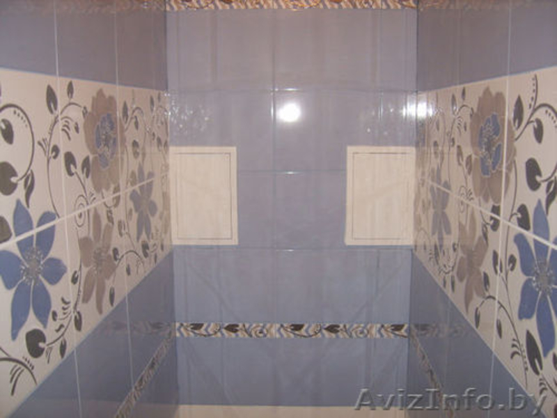 Облицовка плиткой любых размеров, мозайка, декоративный камень. Сроки. - Изображение #3, Объявление #1088561