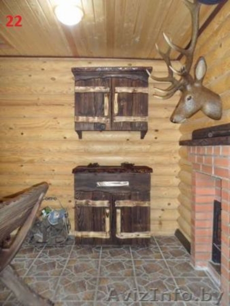 Столы, кухни, кровати, лестницы, скамейки, шкафы из массива по заказу - Изображение #6, Объявление #1086211