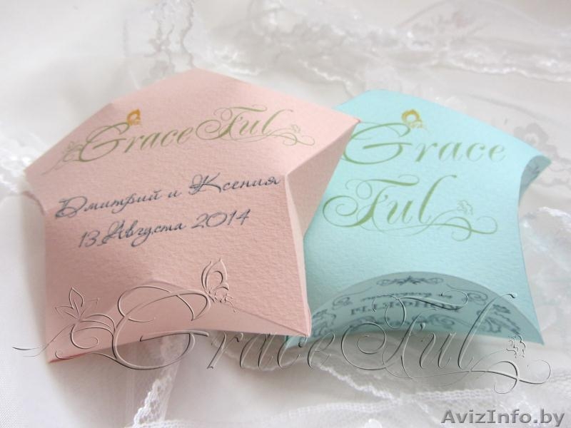 Свадебные бонбоньерки «Эстель» бонбоньерки на Свадьбу ручной работы - Изображение #3, Объявление #1105720