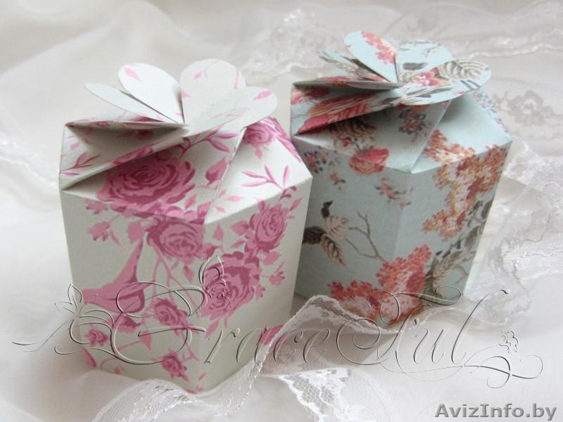 Свадебные бонбоньерки «Флёр» бонбоньерки на Свадьбу ручной работы - Изображение #1, Объявление #1105636