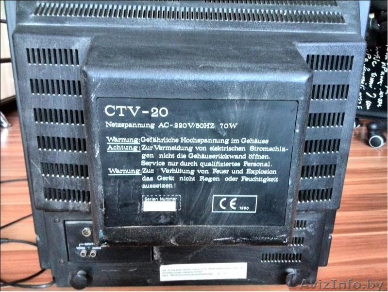 Продается цветной кинескопный телевизор Anitech 52 см  20,4 дюйма    В отличном - Изображение #4, Объявление #1114525