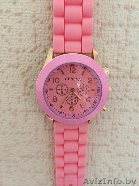 Женские часы Geneva.Часы с силиконовым ремешком. - Изображение #2, Объявление #1116352