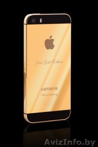 APPLE iPhone 5S 64Gb 24ct золото 24K Factory - Изображение #2, Объявление #1147951