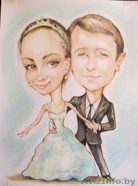 Шаржист на свадьбу, праздник Минск - Изображение #4, Объявление #524693