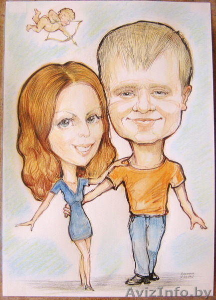 Шаржист на свадьбу, праздник Минск - Изображение #5, Объявление #524693