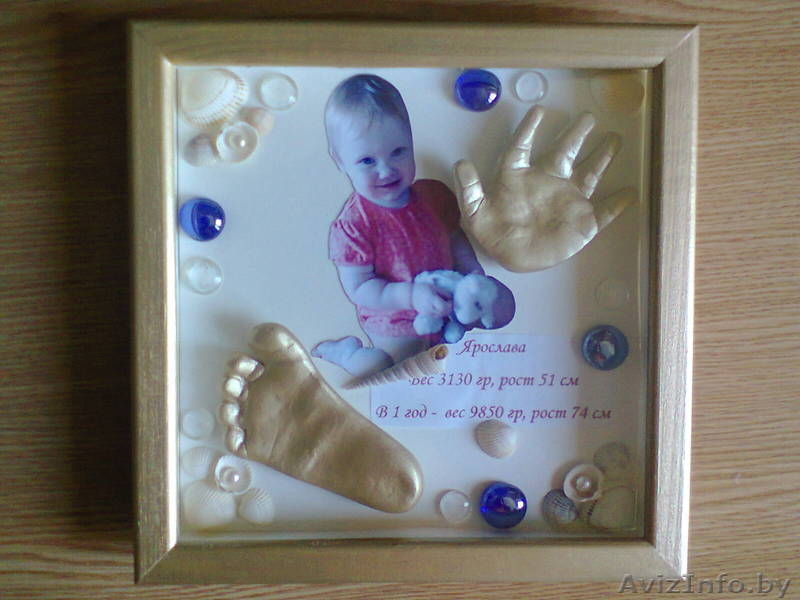 слепки детских ручек и ножек - Изображение #3, Объявление #1168957