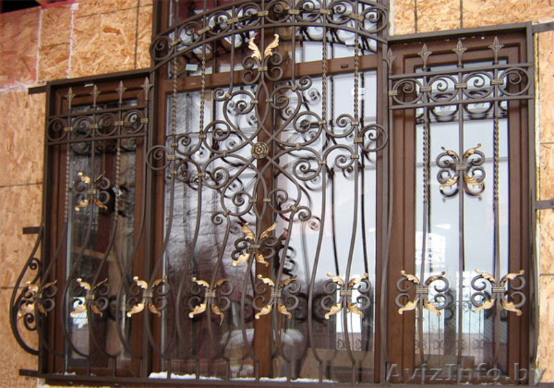 Ограждения из нержавейки, решетки на окна, кованный забор, изделия из метала - Изображение #4, Объявление #1165546