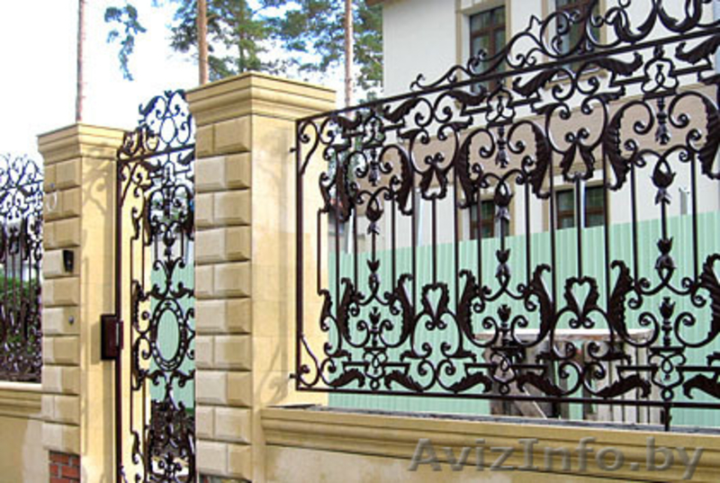 Ограждения из нержавейки, решетки на окна, кованный забор, изделия из метала - Изображение #3, Объявление #1165546