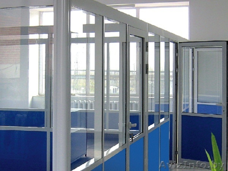 Офисные алюминиевые перегородки - Изображение #1, Объявление #1156221