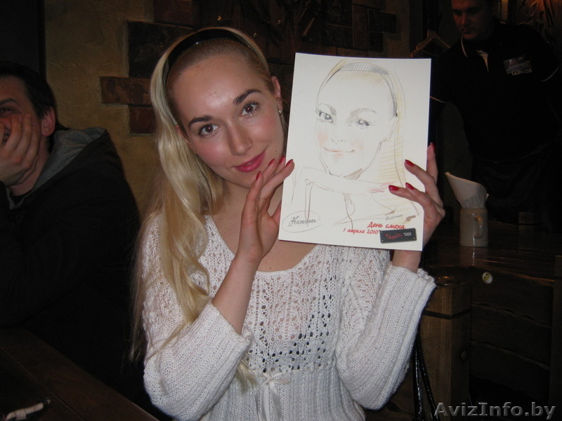  Шарж по фото, портрет по фотографии на заказ Минск - Изображение #9, Объявление #489343