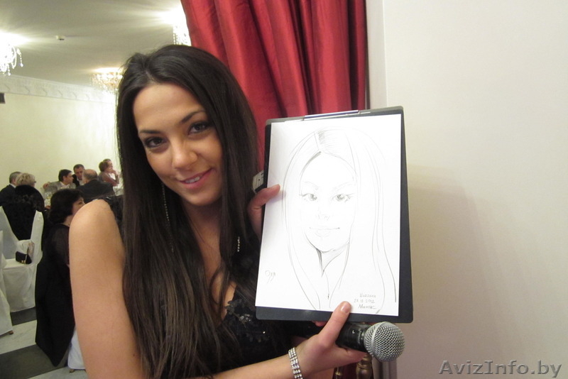 Художник-силуэтист, шаржист на свадьбу, праздник  - Изображение #3, Объявление #1148703