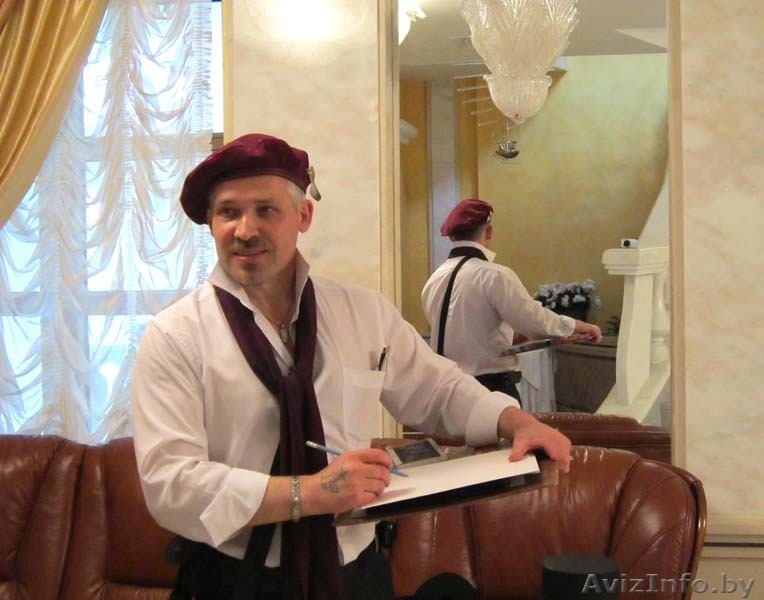 Художник-силуэтист, шаржист на свадьбу, праздник  - Изображение #9, Объявление #1148703