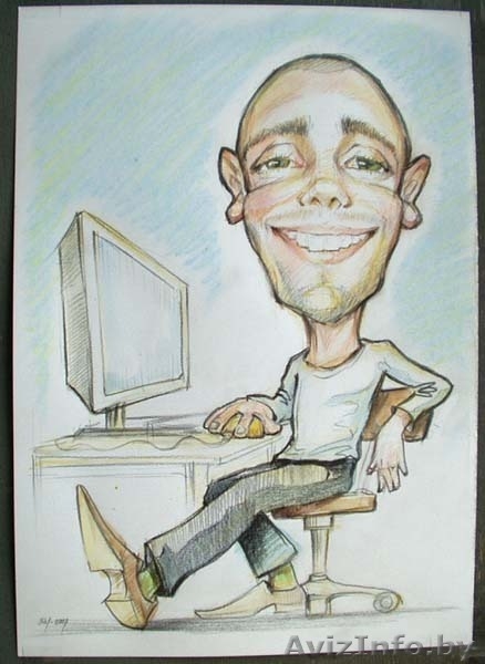 Художник-силуэтист, шаржист на свадьбу, праздник  - Изображение #6, Объявление #1148703