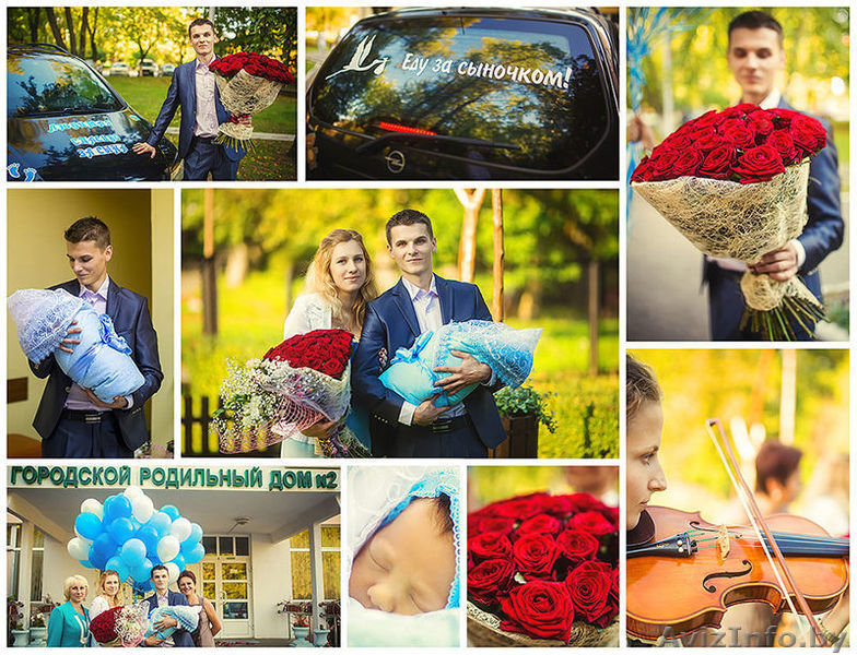 Фотограф на выписку из Роддома в Минске. Фотосъемка новорожденных в Роддоме.  - Изображение #1, Объявление #1170733