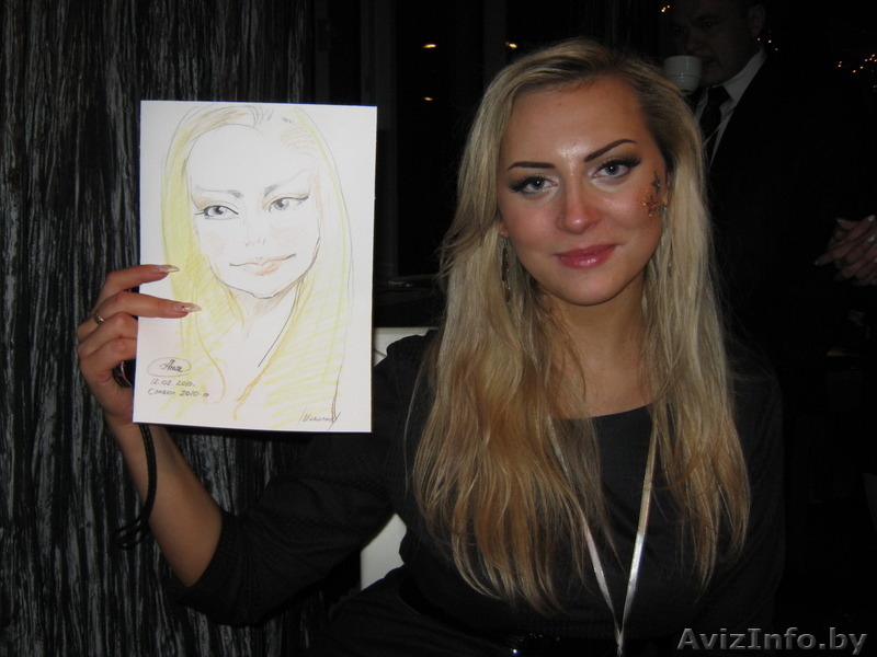  Шарж по фото, портрет по фотографии на заказ Минск - Изображение #7, Объявление #489343