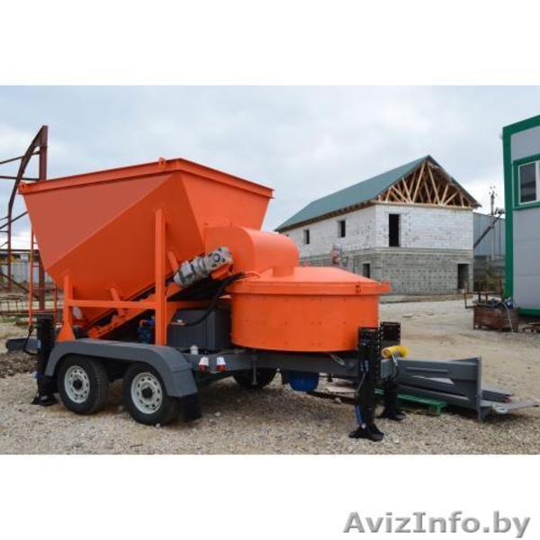 МОБИЛЬНЫЙ БЕТОННЫЙ ЗАВОД EUROMIX CROCUS 15/750 TRAIL. - Изображение #1, Объявление #1171485