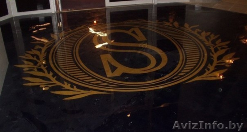 Наливные полы с логотипом компании.  - Изображение #5, Объявление #1185543